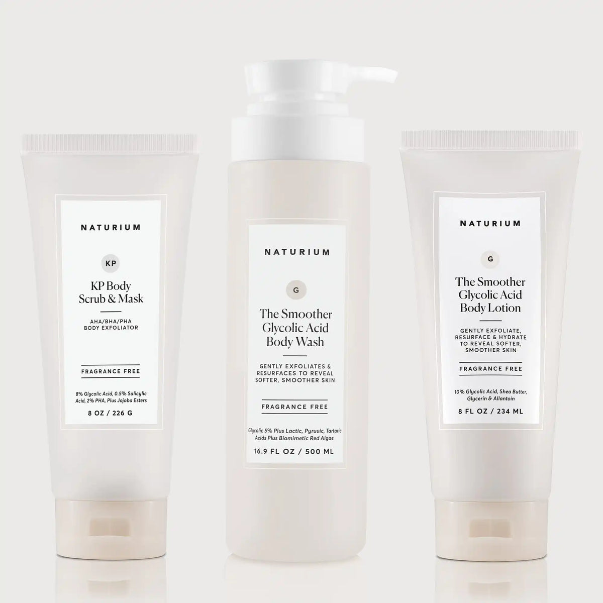 the-glycolic-acid-body-bundle-n1 NATR_KPScrub_SmootherBodyWash_SmootherLotion_Bundle_ecomm.webp